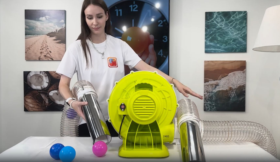 Обзор портативной шаромойки для чистки и дезинфекции шаров QuickClean A-101699