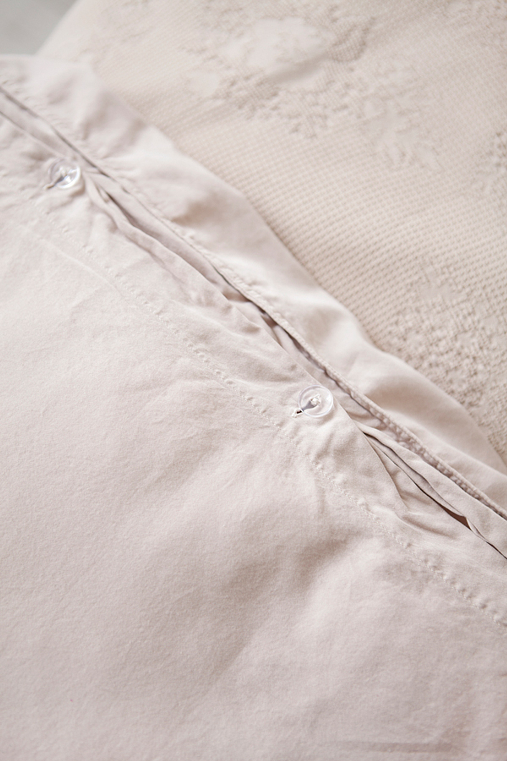 Пододеяльник 150х210 Bovi Soft Sateen пудровый