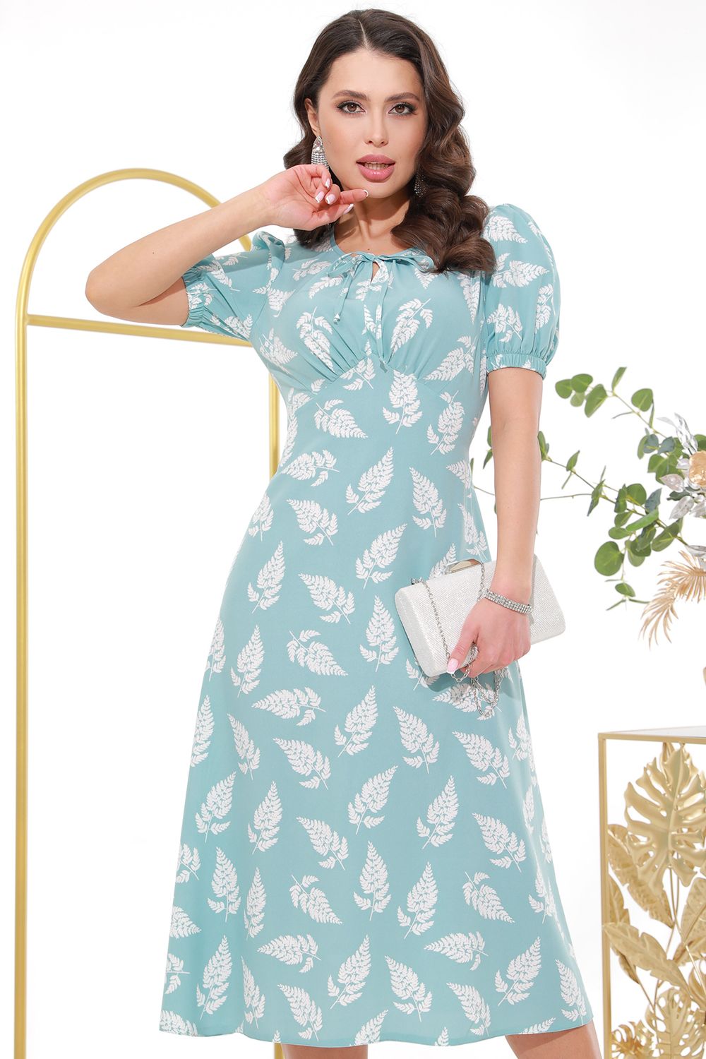 Платье Триумф лета, скай DStrend (Акция)