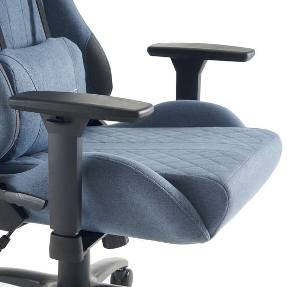 Геймерское кресло Everprof Ghost Ткань Синий