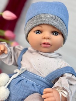 Кукла BERJUAN мягконабивная 40см Mauro (1071)