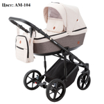 Коляска 2 в 1 Adamex Amelia