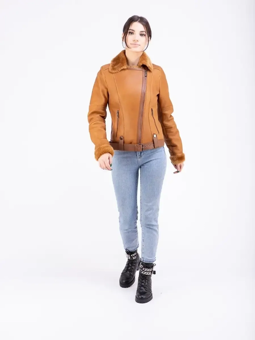 дубленка женская натуральная Турция