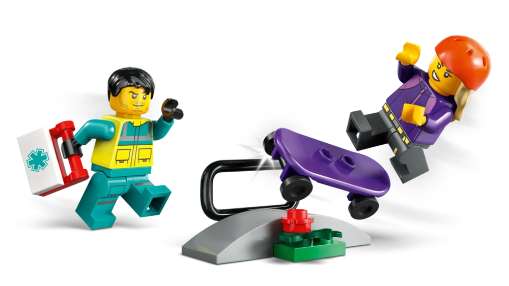 Конструктор LEGO City 60451 Скорая помощь