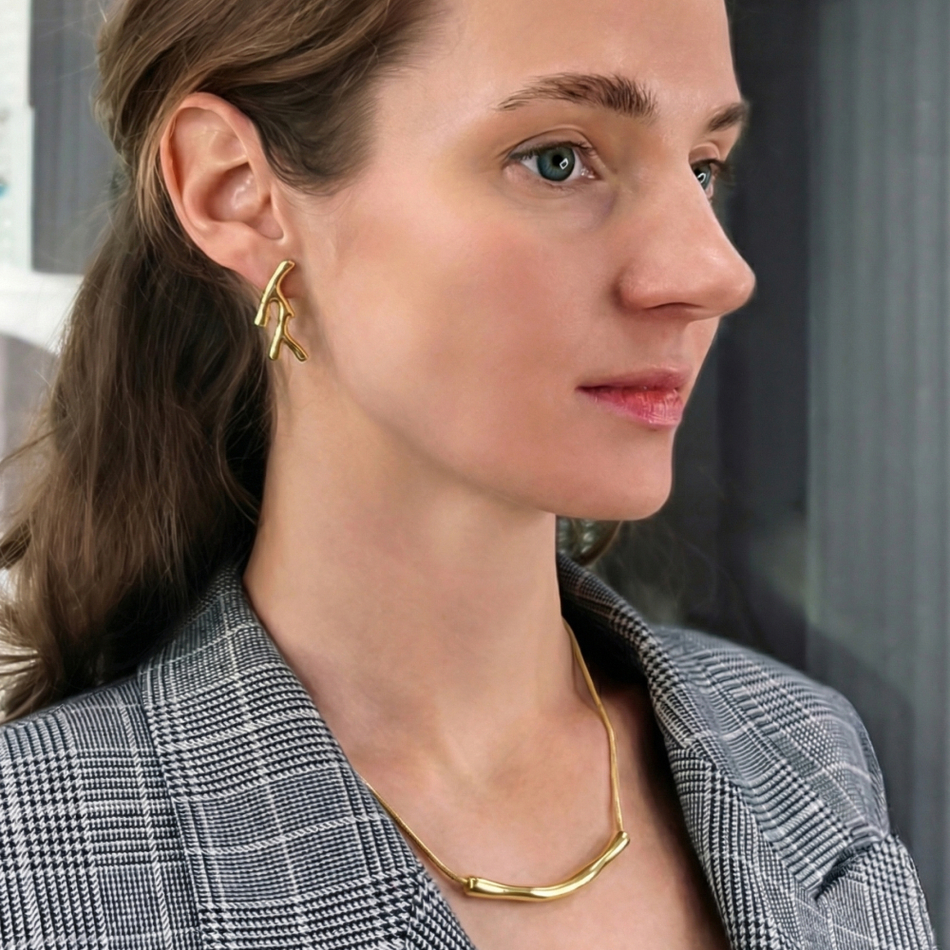 Серьги Fiore Luna ACE31599-01 G