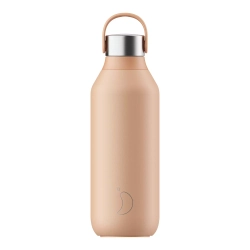 Chilly's Bottles - Термобутылка Series 2 500 мл персикового цвета / артикул   B500S2PORG  / GTIN 5056243503094