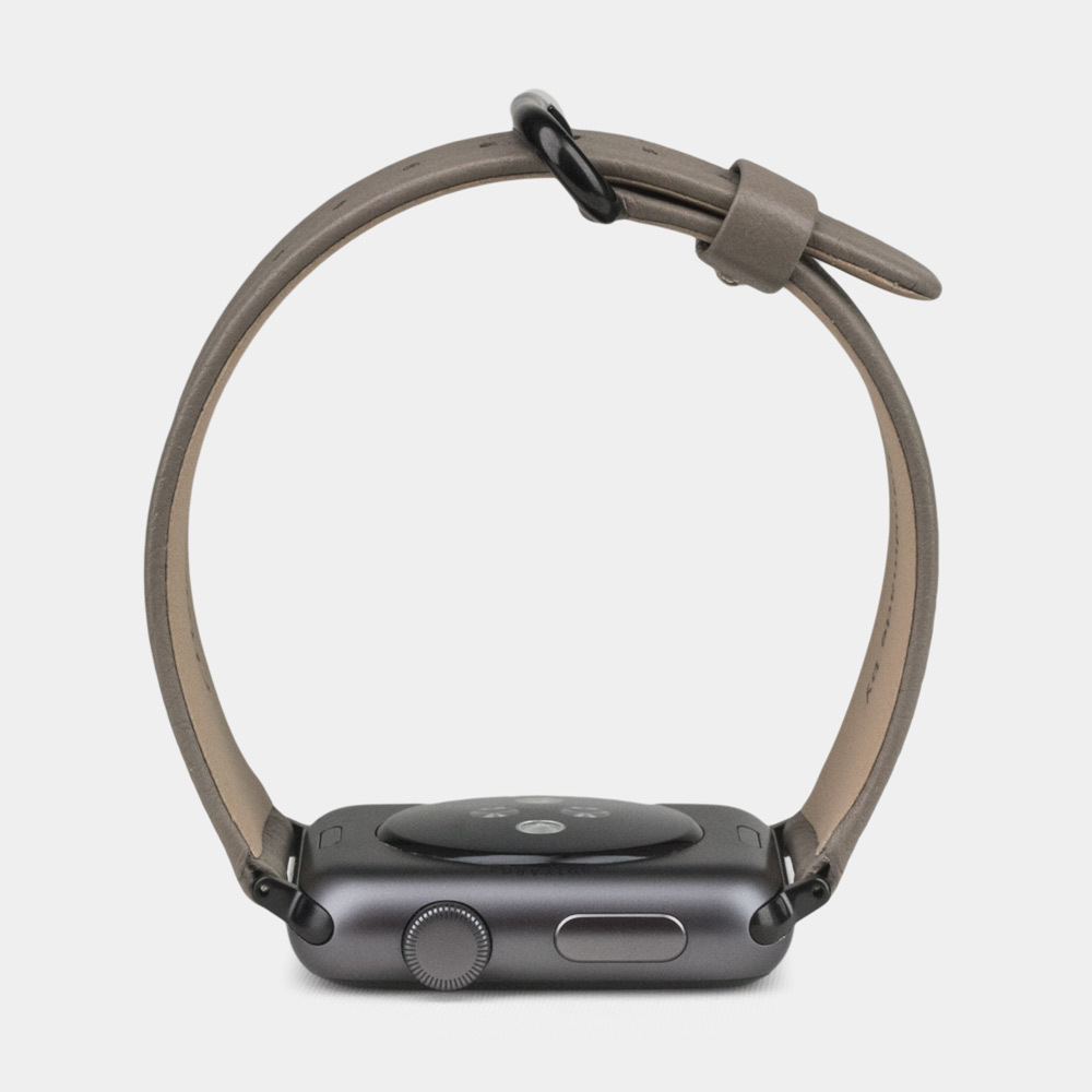 Ремешок для Apple Watch 44/45/46 mm из кожи теленка, цвета мусс