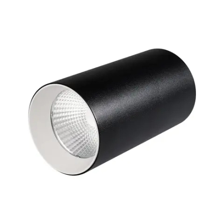 Светильник накладной SP-POLO-R85-1-15W Warm White 40deg (Black, White Ring) (Arlight, IP20 Металл, 3 года) 022955