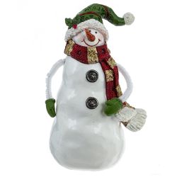 GAEM Фигурка декоративная "Снеговик", L11 W8 H18,5 см, 2в.