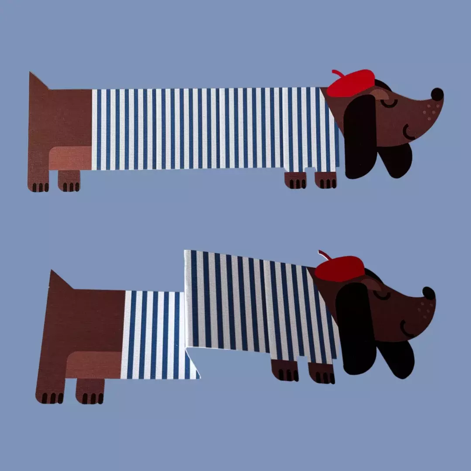 Открытка – Такса