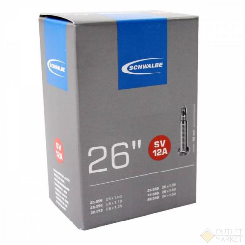 Камера SCHWALBE 26 спорт SV12A (25/40-559) IB 40mm