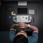 Комплект белых панелей (передняя и задняя) JSAUX PC0108+PC0106B для Steam Deck