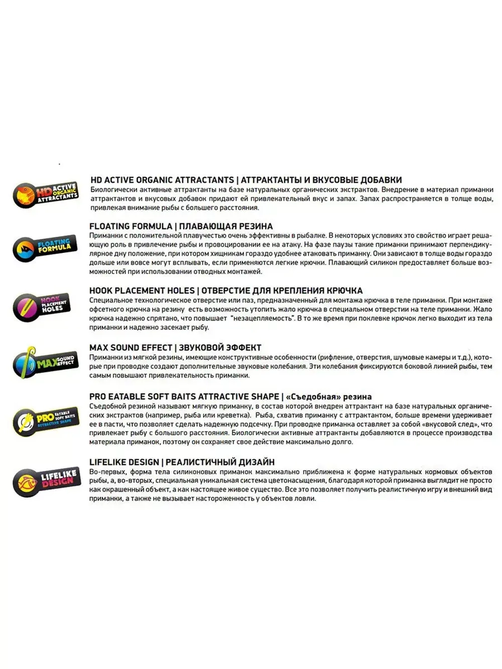 Мягкая приманка LureMax ESMERALDA