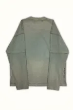 Лонгслив Parfet Basic серо-зеленый