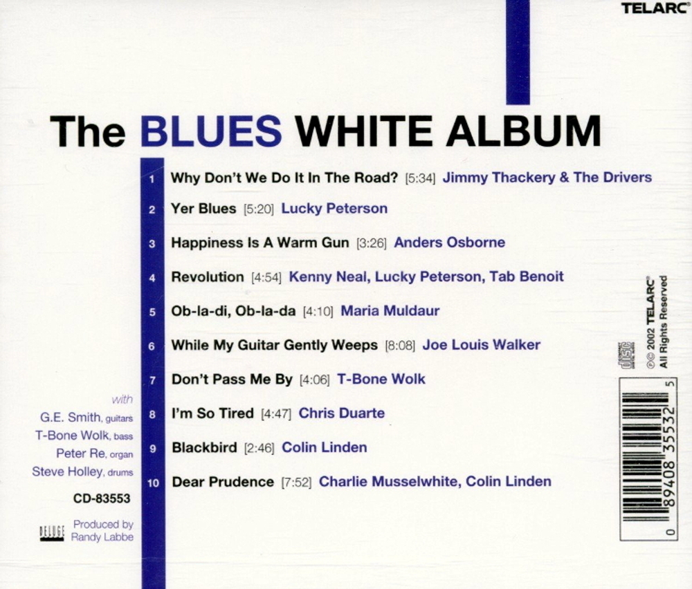 Сборник / The Blues White Album (CD)