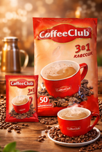 Растворимый кофе CoffeeClub 3 в 1 Классик 50 пак