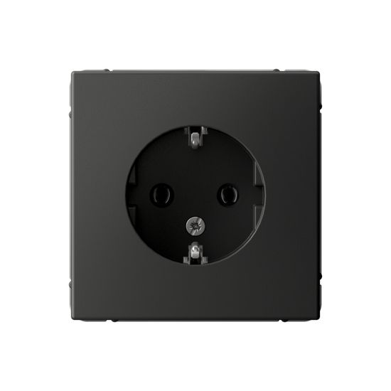 Розетка ArtGallery 16А с заземл. механизм базальт SE GAL001443