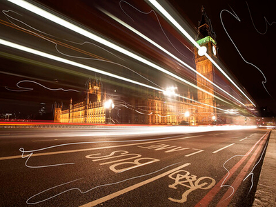 Дизайнерские обои Wall Street City Life