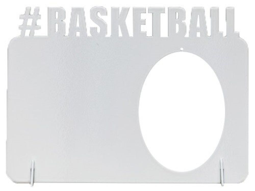 Металлическая рамка &quot;Баскетбол с подвеской&quot; (168x122x2 мм)