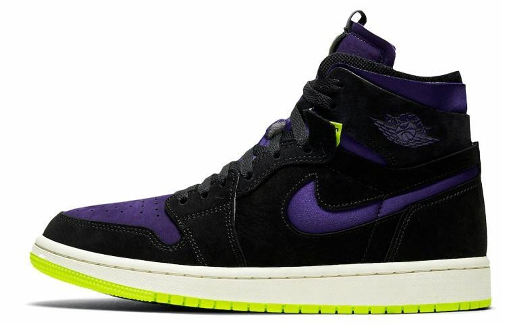 Кроссовки Jordan Air Jordan 1 High Zoom Air Cmft "Plum Purple" (Женская размерная сетка)