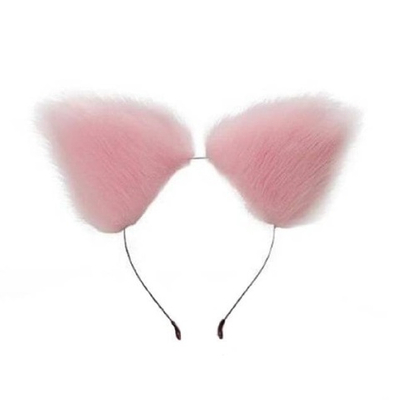 Набор игровой Кошечка с длинным хвостом розовый