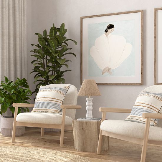 Светильник настольный agot, 30х52 см, белый