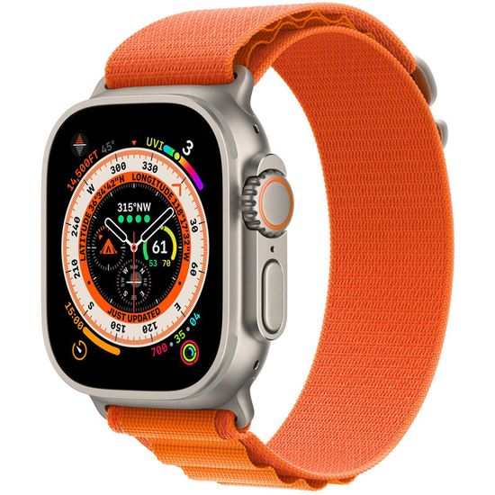 Apple Watch Alpine Loop 49mm Large (165–210mm) Orange (Оранжевый) MQE13ZM/A