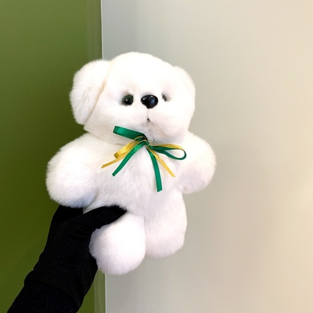 Мини-Мишка (белый)