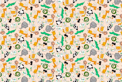 Ситец 95 см 21317-7 Жирафики