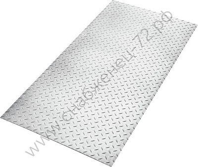 ЗУБР Бриллиант 600х1200 х1.5 мм, Алюминиевый рифленый лист (53840)