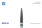 Бор алмазный зеленый  Frank Dental типа FG - D.862.014.G.FG