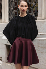 БЛУЗА ВОЗДУШНАЯ СО СКЛАДКАМИ