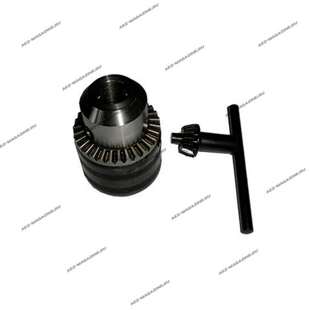 Патрон для дрели металл Ø10 конус B12