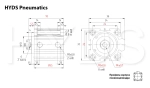 SDA 20x70 Пневмоцилиндр