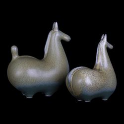 Набор из 2 статуэток Loft it Horse 10283 Green (2 pcs)