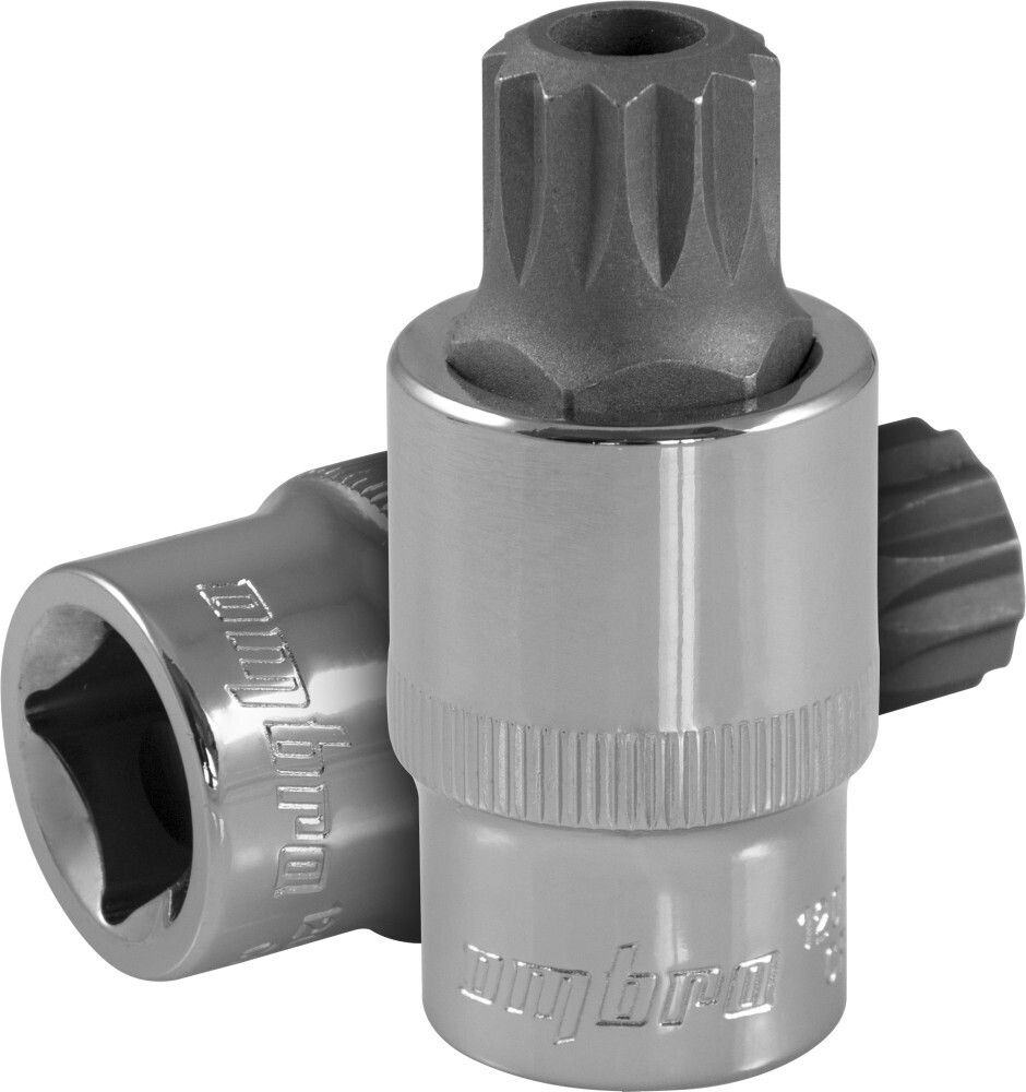 120716T Насадка торцевая 1/2&quot;DR с вставкой-битой TAMPERPROOF SPLINE, M16H