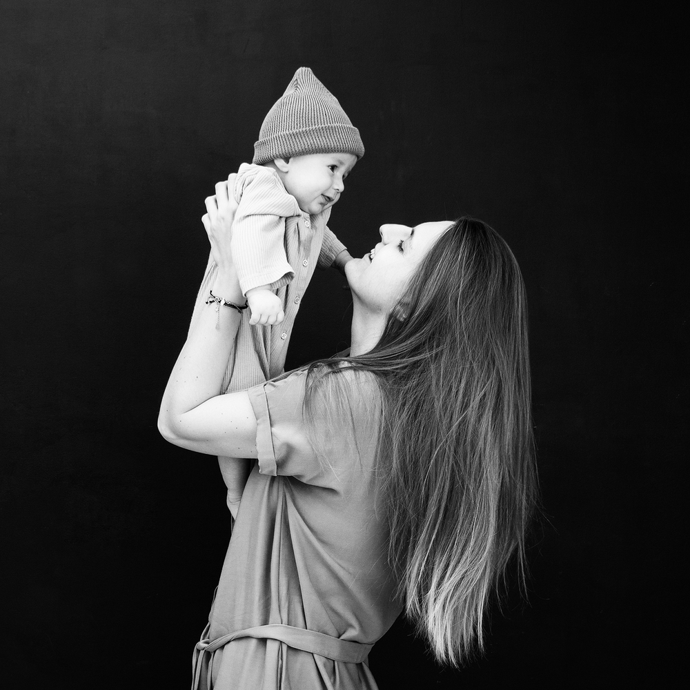 Хлопковая шапка ko-ko-ko песочная тёмная (*baby size only)