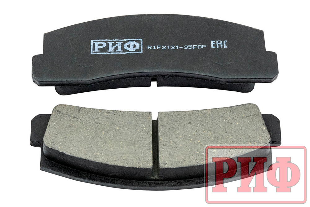 Колодки тормозные передние для ВАЗ НИВА (2121-3501090) РИФ