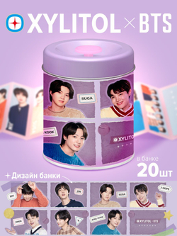 Жевательная резинка, BTS Premium Can Smile Soda