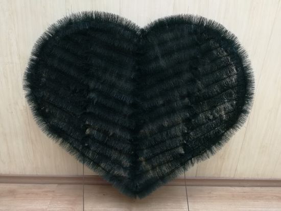 Фон Венок СЕРДЦЕ большое (ёрш) 15712