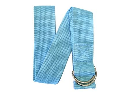 Ремень для йоги: YJ-38183  (синий)