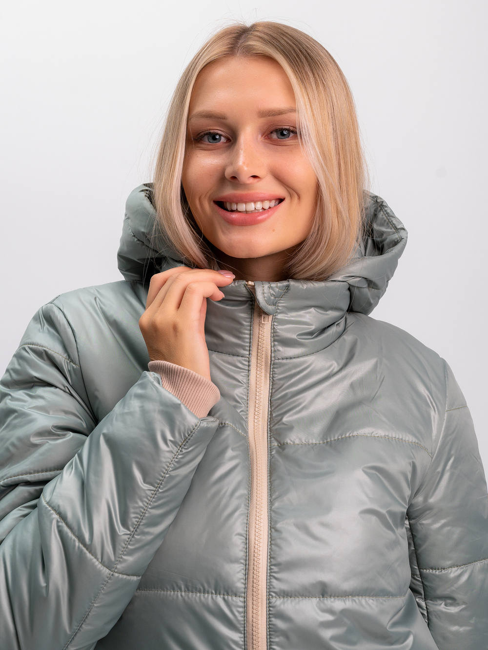 Полупальто зимнее "Альфа" ментол