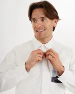 Рубашка Kefirmaykifer Вулкан хлопковая белая