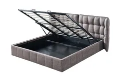 Кровать Hush с подъемным механизмом, 180х200 см, темно-бежевая