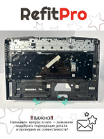 Верхняя панель с клавиатурой для ноутбука MSI Raider GE76 12UGS (957-17K424E-C15)