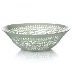 Салатник стеклянный 16см «Бохо» зеленый 10533SLBD45