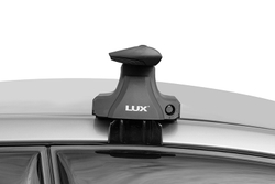 Багажник на крышу D-LUX 1 (дуги крыловидные серые 130 см)