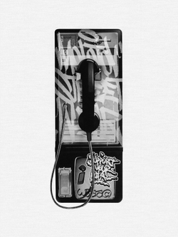 Футболка MLTV Base Phone White