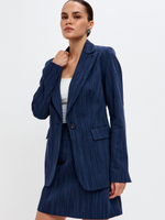 Жакет Скарлет из фактурного денима