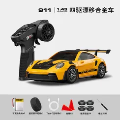Радиоуправляемая машина для дрифта металлическая 1:43 Porsche 911 GT3 D4301Q1